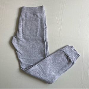 NWOT American Apparel salt and pepper jogger